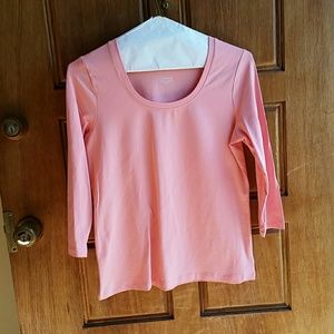 Ladies scoop-neck top